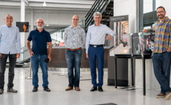 Cerebras Systems founding team in 2015: Andrew Feldman, Gary Lauterbach, Michael James, Sean Lie and Jean-Philippe Fricker