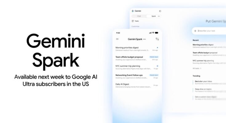 Gemini Spark illustration