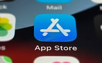 App Store icon on iPhone screen