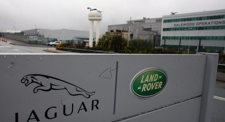 A general view of the Halewood operations site of Jaguar and Land Rover on March 26, 2008 near Liverpool in Merseyside, England.